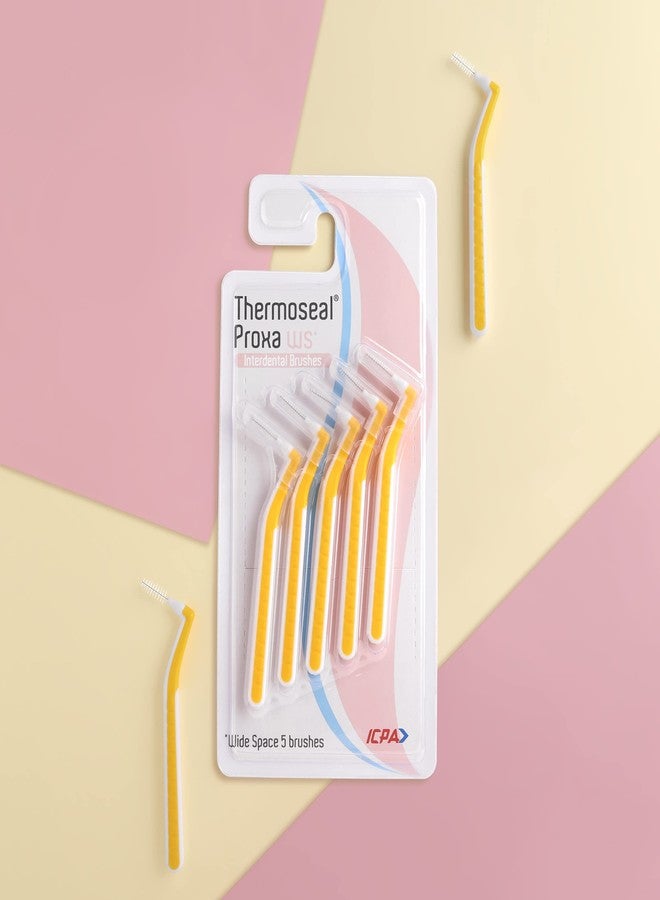 ICPA Thermoseal Proxa Wide Space (WS) Manual Brush for adults(Pack of 3)Multicolor - Image 2